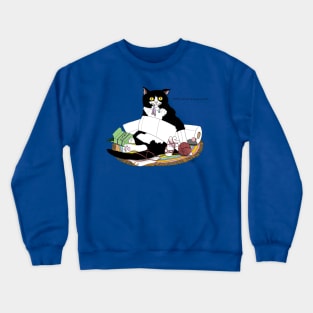 Stoned Kitty Crewneck Sweatshirt